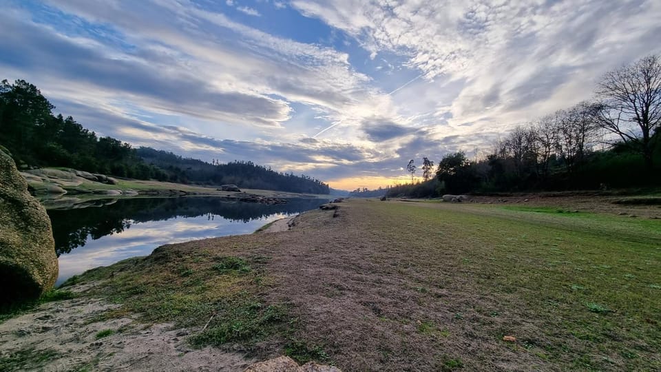 Day, Natural landscape, River view, Sunset