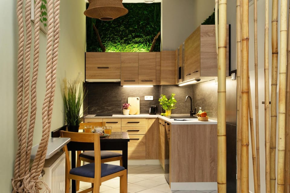 Kitchen or kitchenette, kitchen
