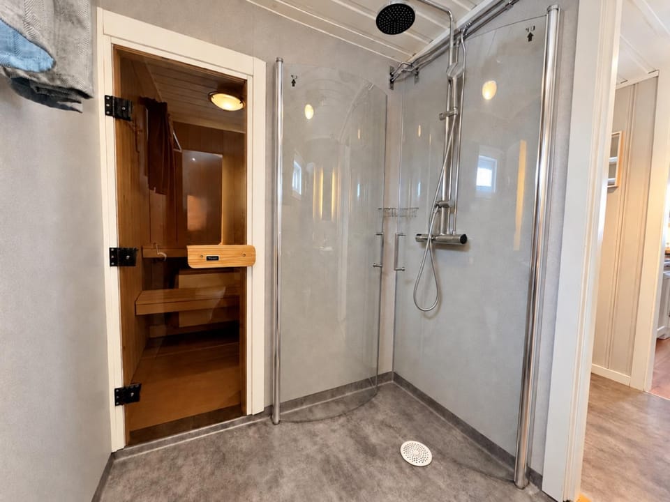 Shower, Sauna, Bathroom