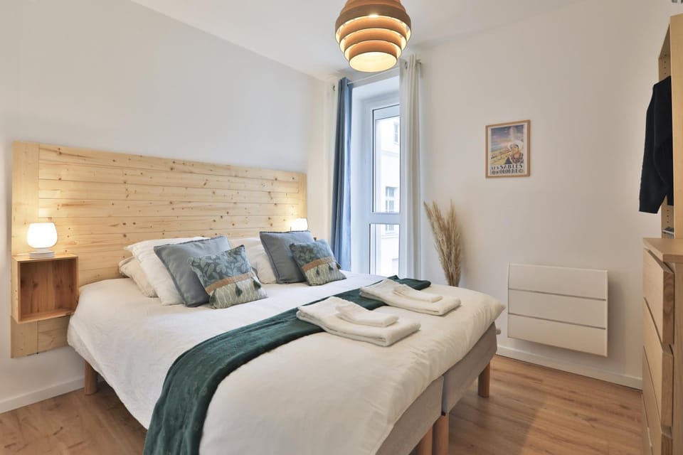 Le Scandinave 3 étoiles T2 lumineux hypercentre la plage à 2 pas ! Apartment in Les Sables-d'Olonne