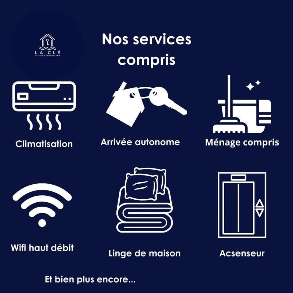 La Clé Clim, Wifi, Vue Port et Balcon Apartment in Toulon