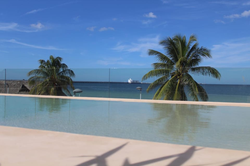 Day, Natural landscape, Beach, Pool view, Sea view, Swimming pool