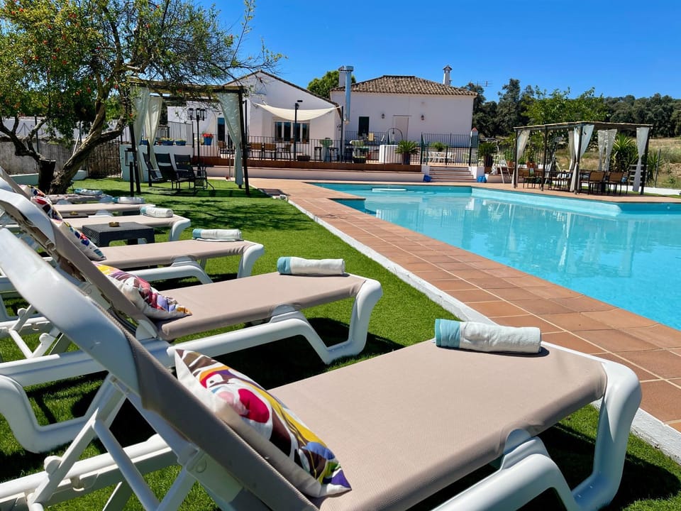 Property building, Solarium, Swimming pool