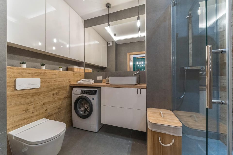 Shower, Toilet, Bathroom, washing machine