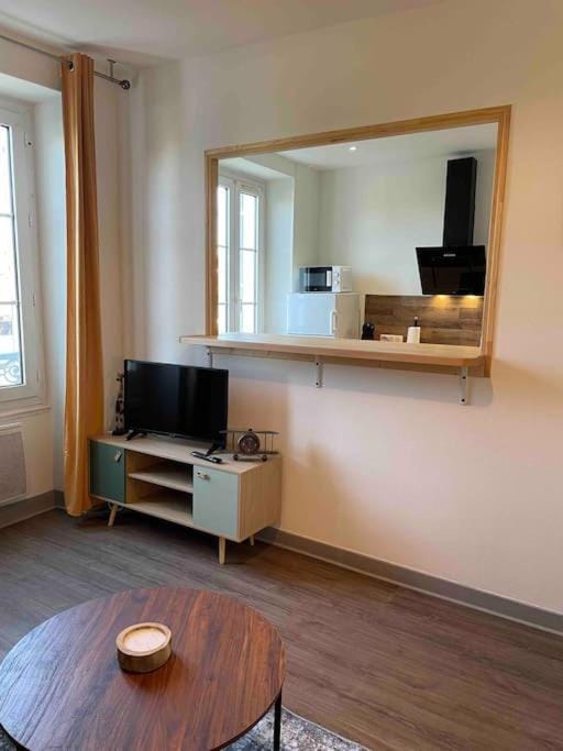 T2 4 pers face gare SNCF Appart Hotel le Cygne 2 Apartment in Bourges