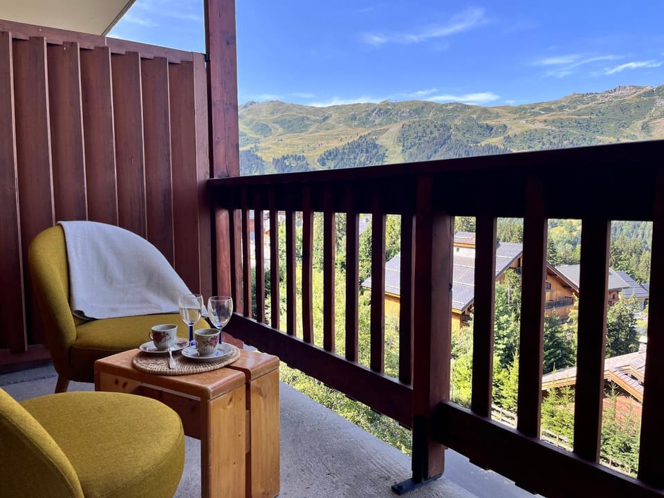 Appartement cosy proche pistes avec balcon - FR-1-688-33 Apartment in Les Allues