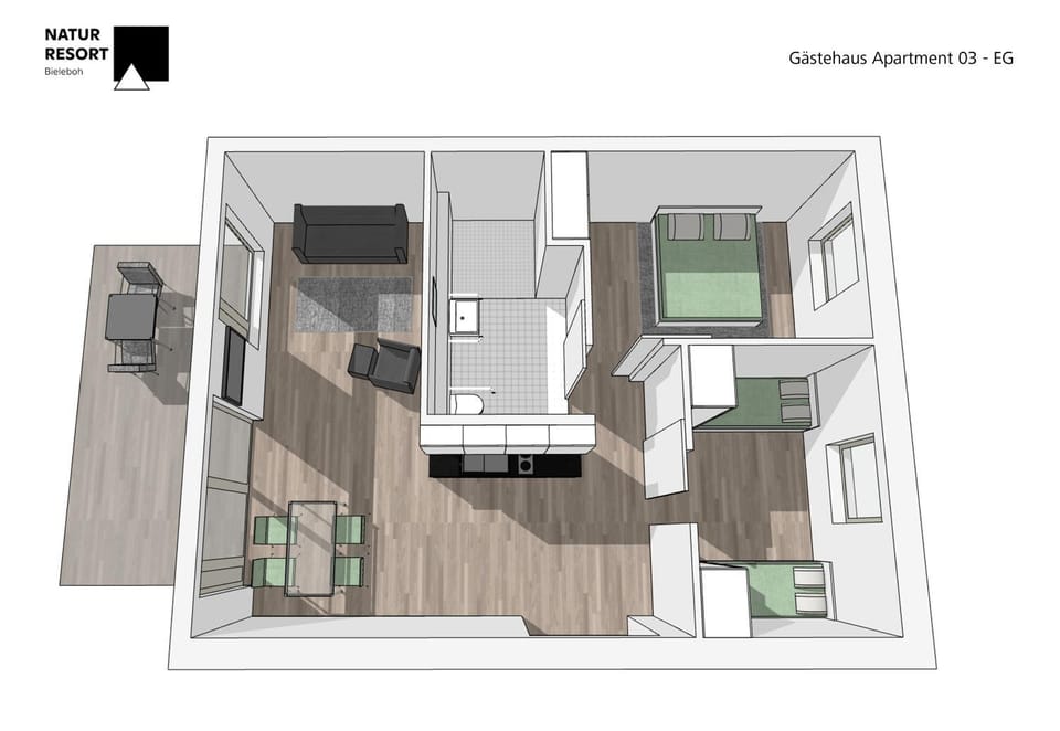 Photo of the whole room, Decorative detail, Floor plan