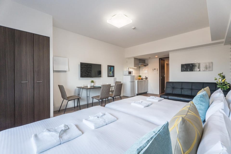Bed, TV and multimedia, Photo of the whole room, Dining area, Bedroom, kitchen