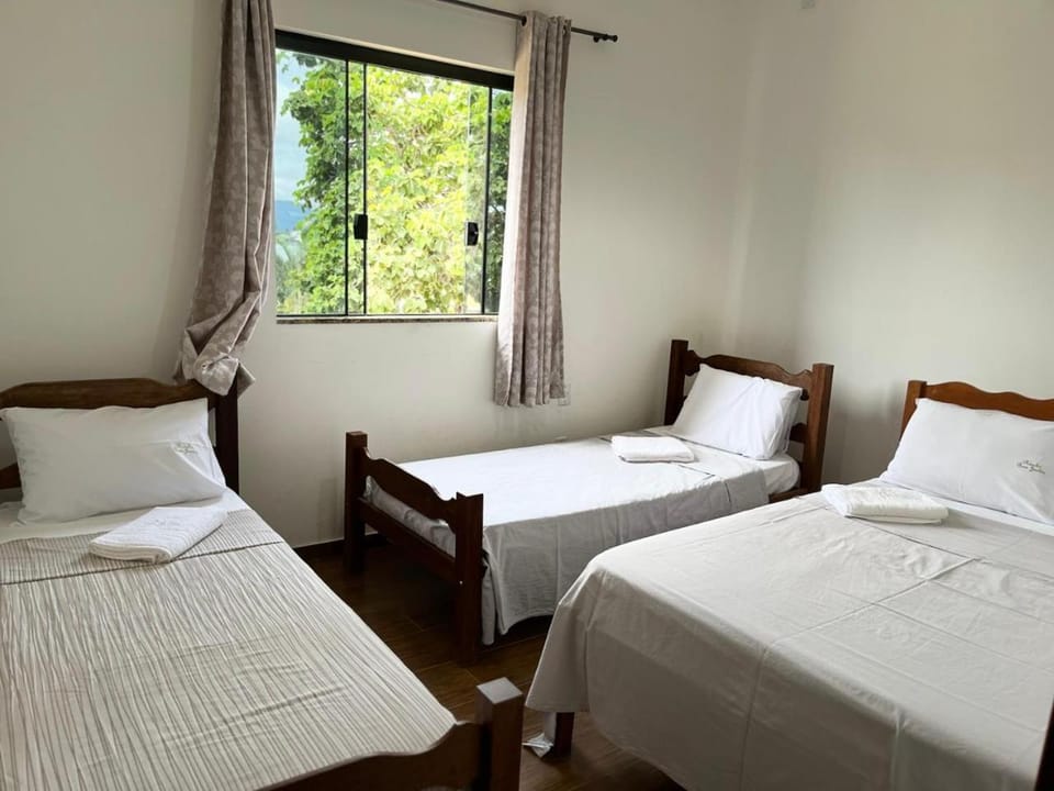 Bed, View (from property/room), Photo of the whole room, Bedroom, towels