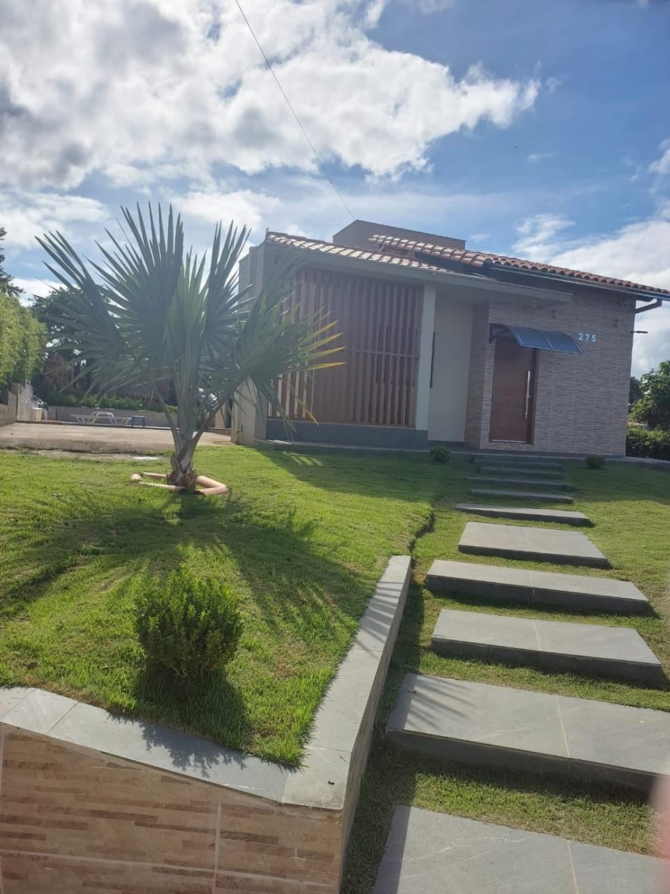 Property building, Garden view