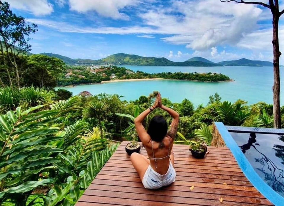 Natural landscape, Garden, View (from property/room), Beach, Garden view, Sea view