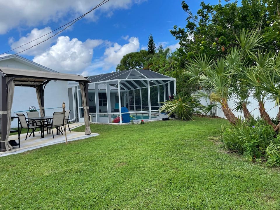 Property building, Patio