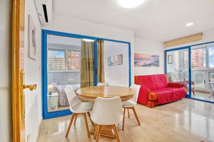 Living room, Photo of the whole room, Seating area, Dining area, air conditioner
