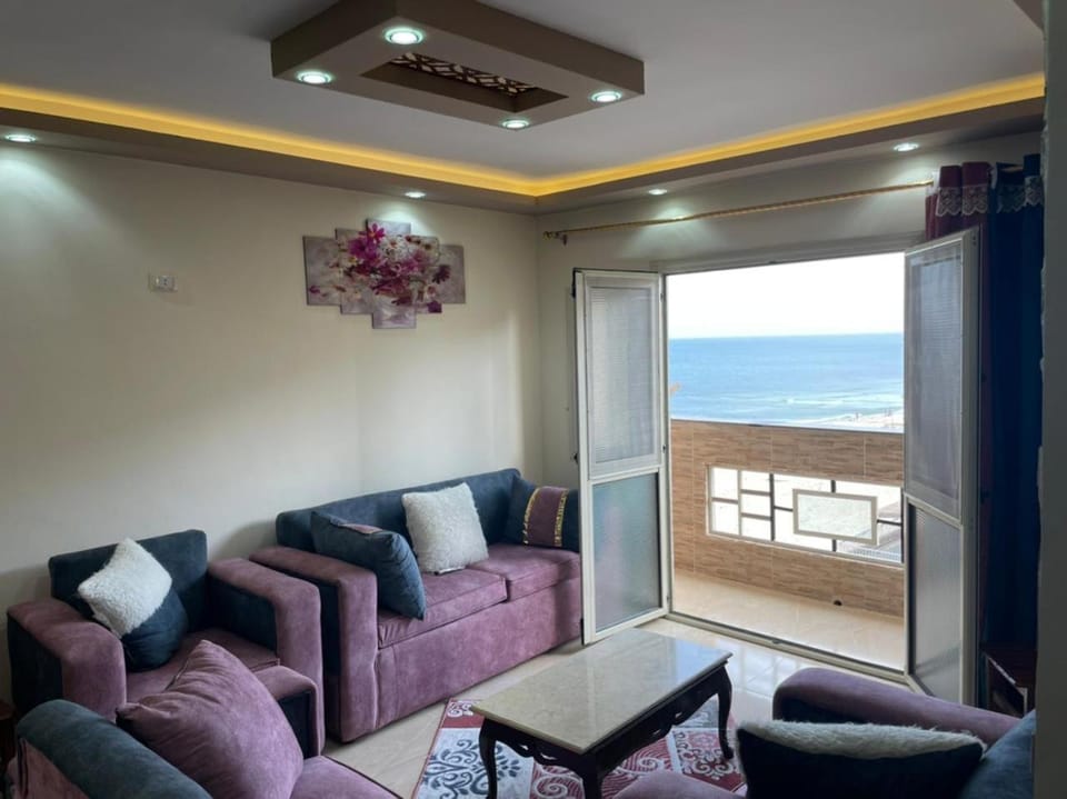 Alzohour Family condo with panoramic sea view Apartment in Alexandria Governorate