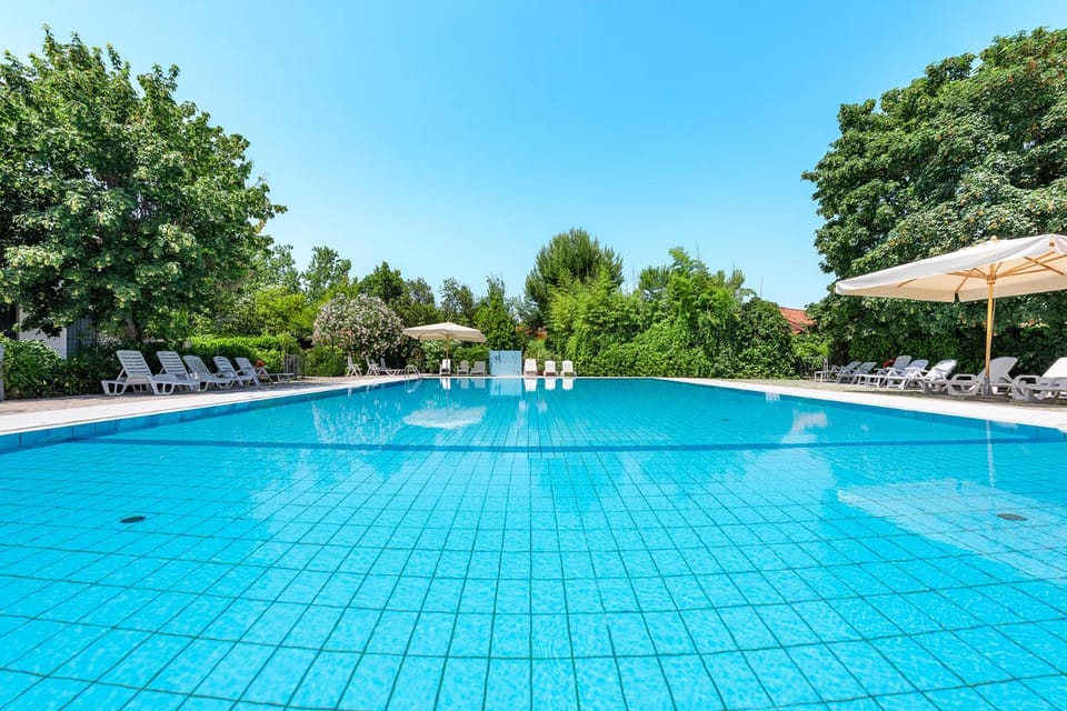 Pool view, Swimming pool, Swimming pool, sunbed