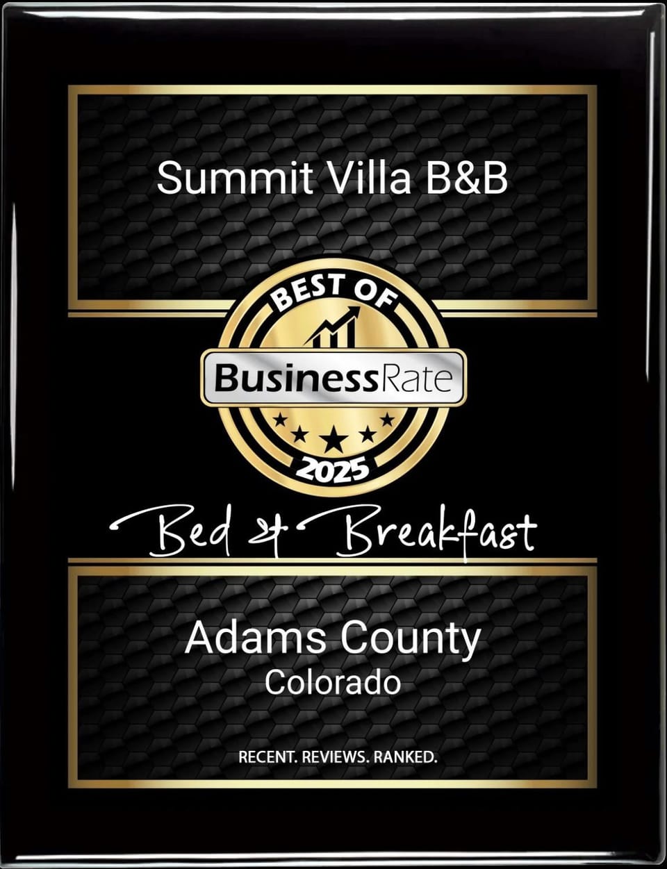 Summit Villa BnB Bed and Breakfast in Adams County