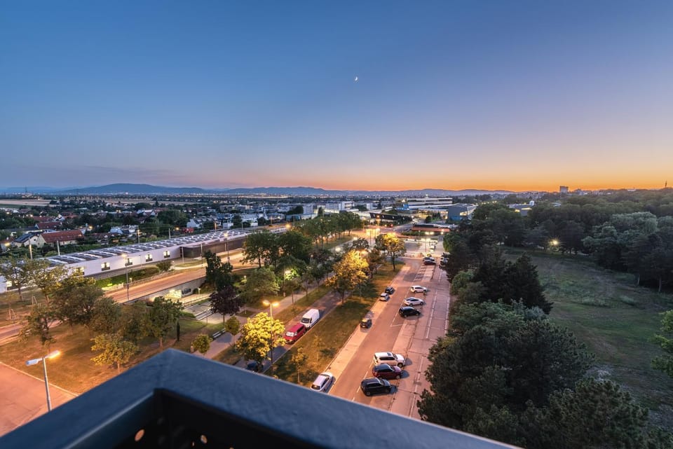 Natural landscape, City view, Mountain view, Street view, Sunset