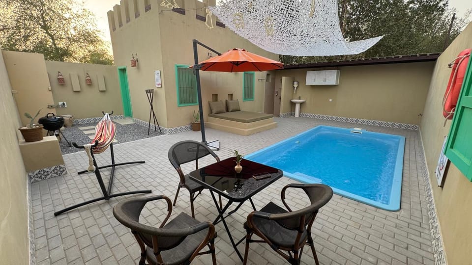 Al Bait resort with private swimming pools -HRS stables Farm Stay in Ras al Khaimah