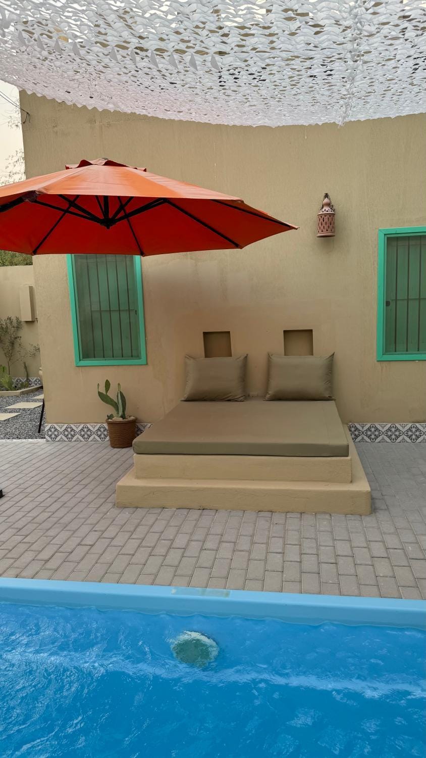 Al Bait resort with private swimming pools -HRS stables Farm Stay in Ras al Khaimah