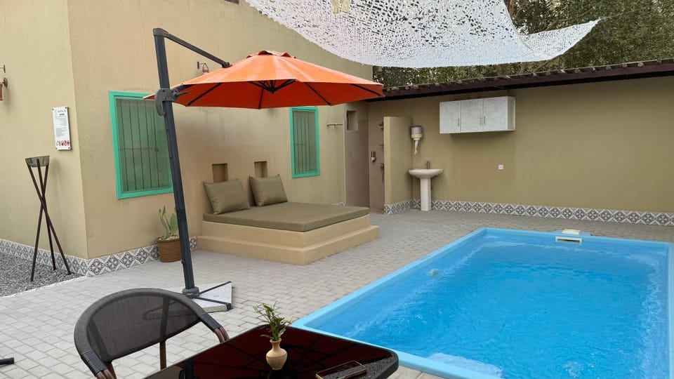 Al Bait resort with private swimming pools -HRS stables Farm Stay in Ras al Khaimah