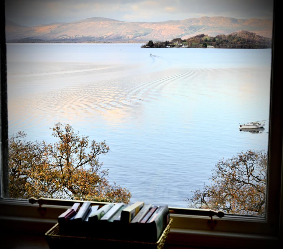 Natural landscape, Lake view, Mountain view