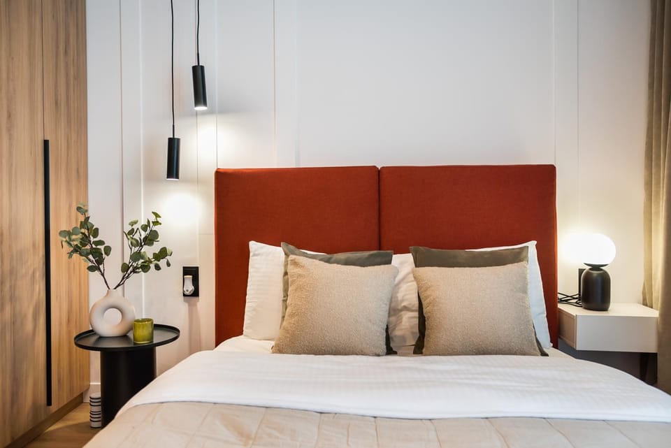 Bed, Photo of the whole room, Bedroom, wardrobe