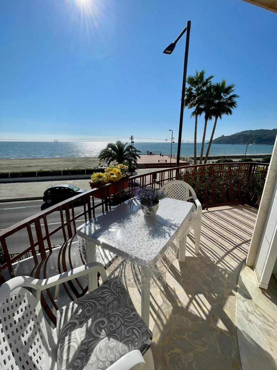 View (from property/room), Balcony/Terrace, Sea view