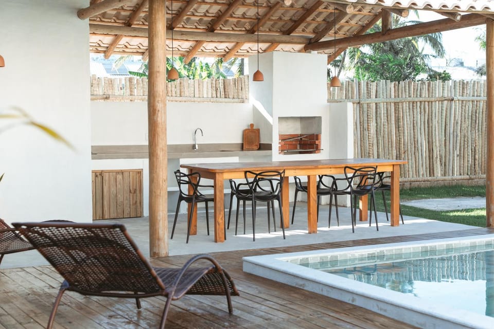 Conforto e Charme, Casa a 360m da Areia House in State of Bahia