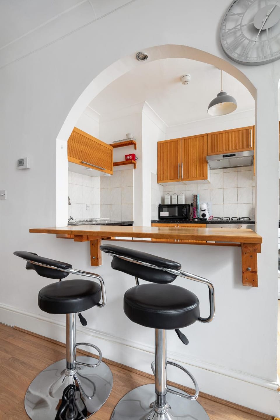 Kitchen or kitchenette, kitchen