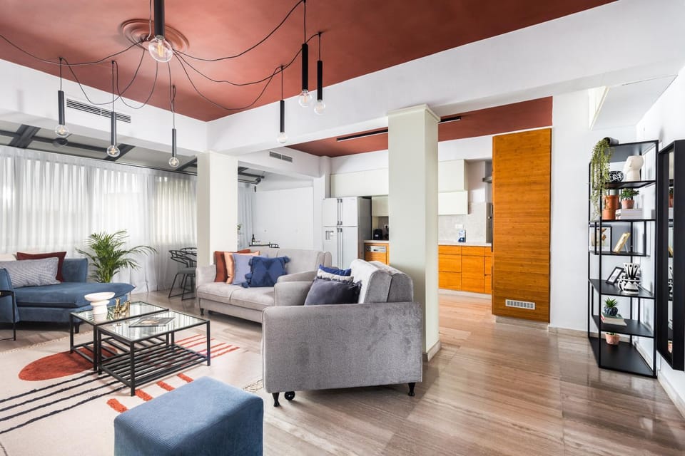 Library, Kitchen or kitchenette, Living room, Seating area