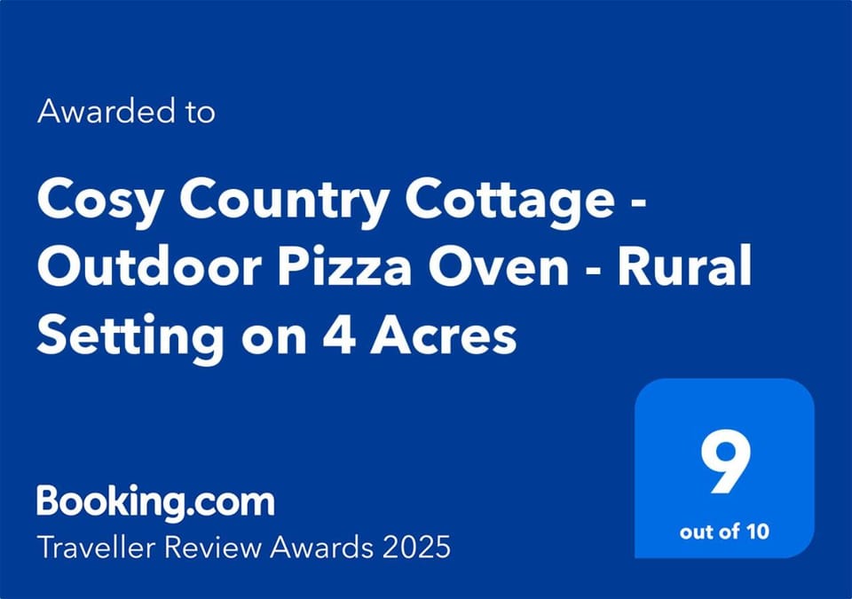 Cosy Country Cottage - Outdoor Pizza Oven - Rural Setting on 4 Acres House in Manawatū-Whanganui, New Zealand