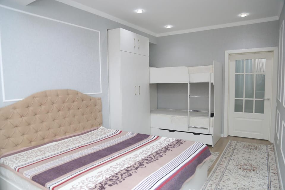 Bed, Bedroom, wardrobe