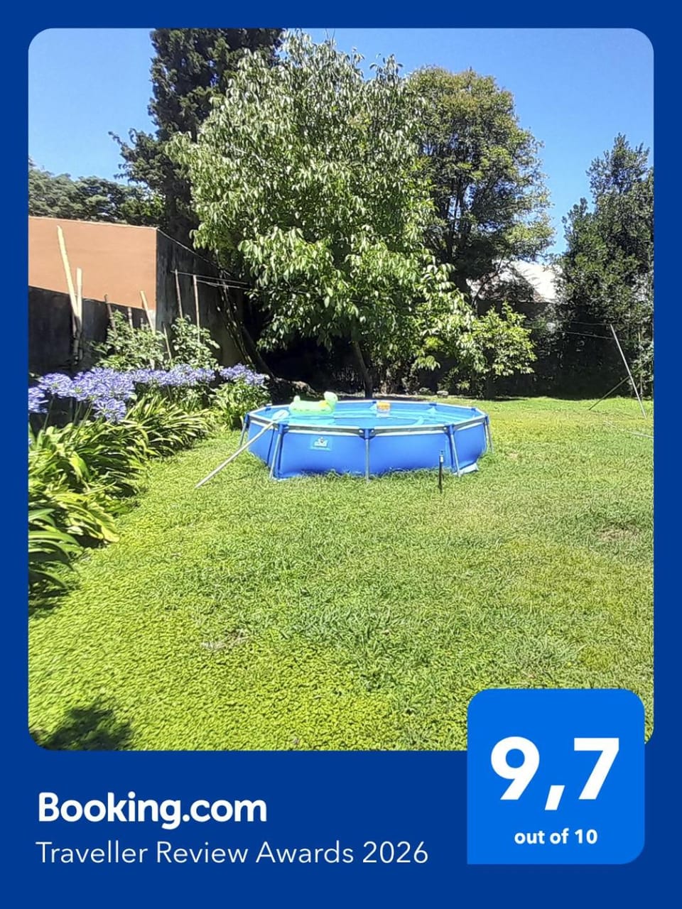 Day, Natural landscape, Garden, Garden view, Pool view, Swimming pool
