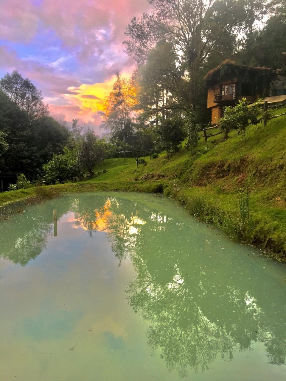 Day, Natural landscape, Lake view, Mountain view, Sunset