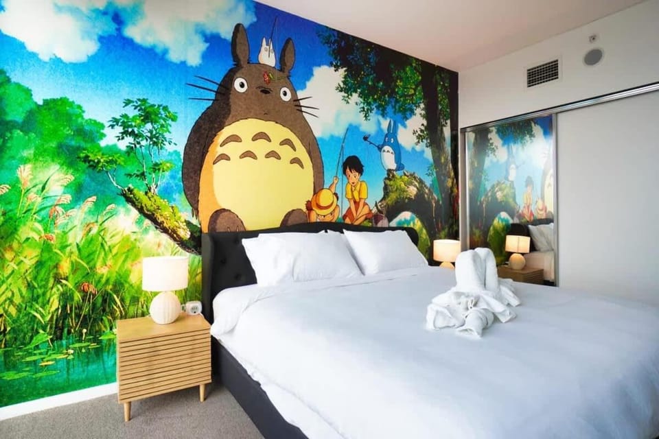 Unique Ghibli Theme Apt-Pool-Gym-Sauna-Steam Room Apartment in Adelaide