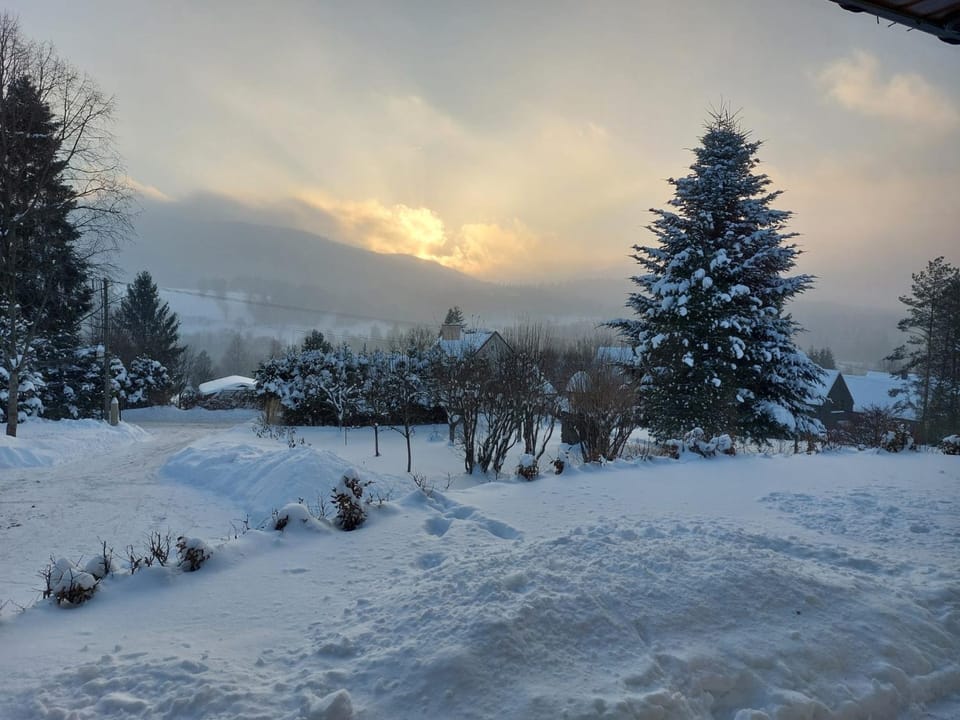 Winter, Mountain view
