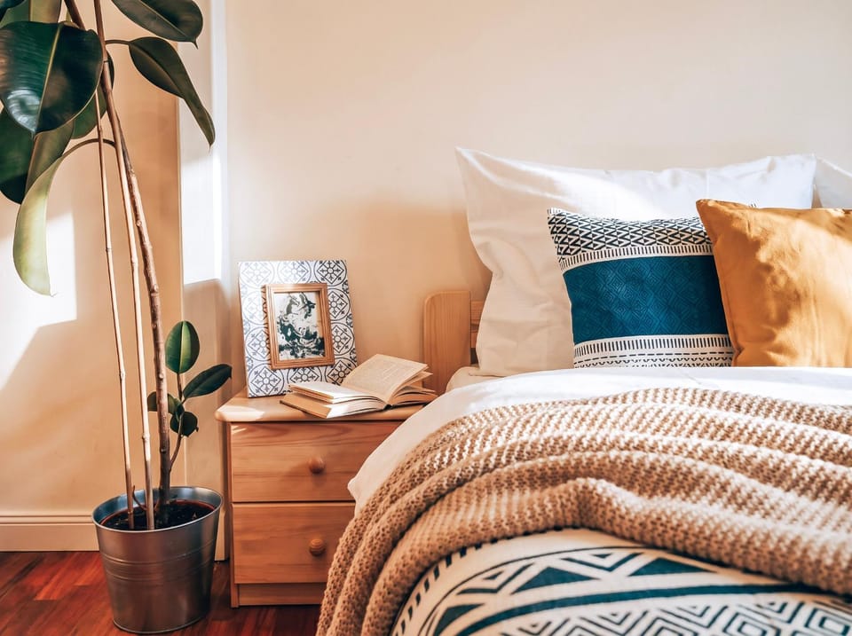 Bed, Bedroom