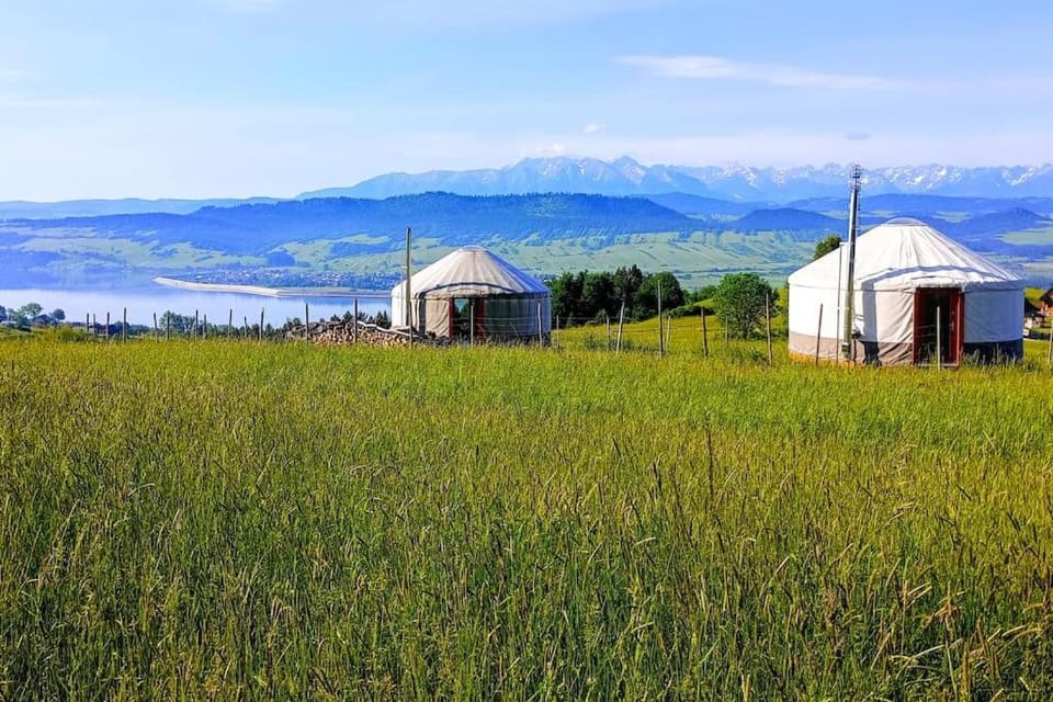 Woda Góry Las - glamping CAŁOROCZNY Luxury tent in Lesser Poland Voivodeship