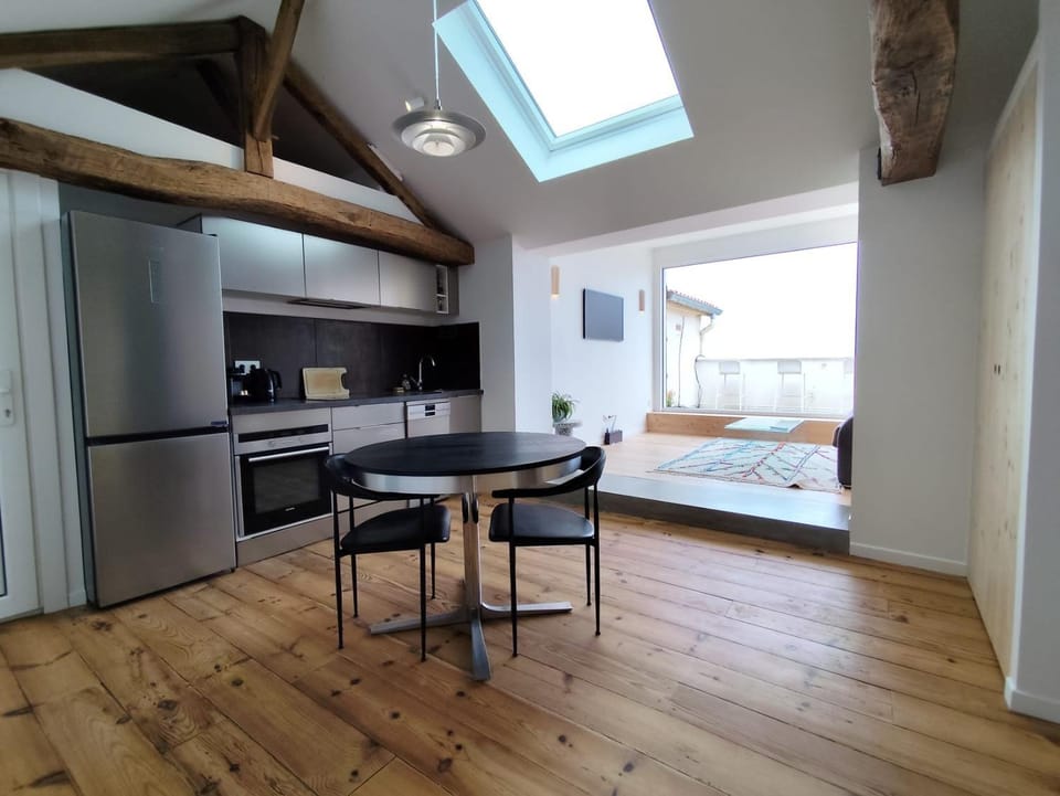 T2 Anglet rooftop vue ocean plage a 2 minutes Apartment in Anglet