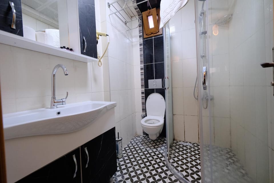 Shower, Toilet, Bathroom, towels