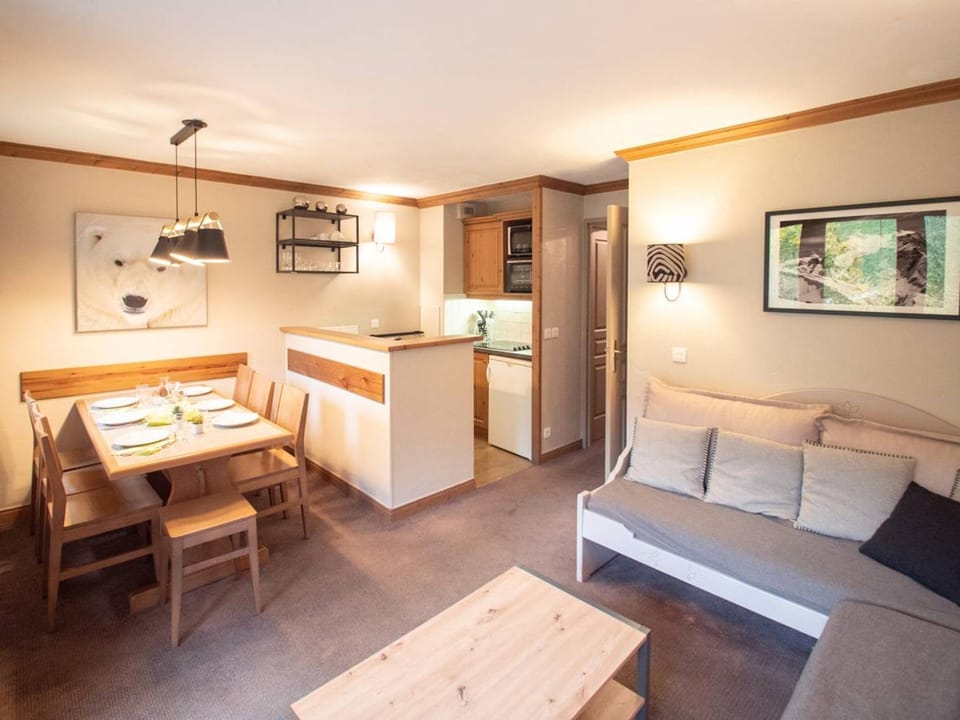 Appartement cosy 3 pièces avec balcon - 6 personnes, Valmorel - FR-1-291-882 Apartment in Les Avanchers-Valmorel
