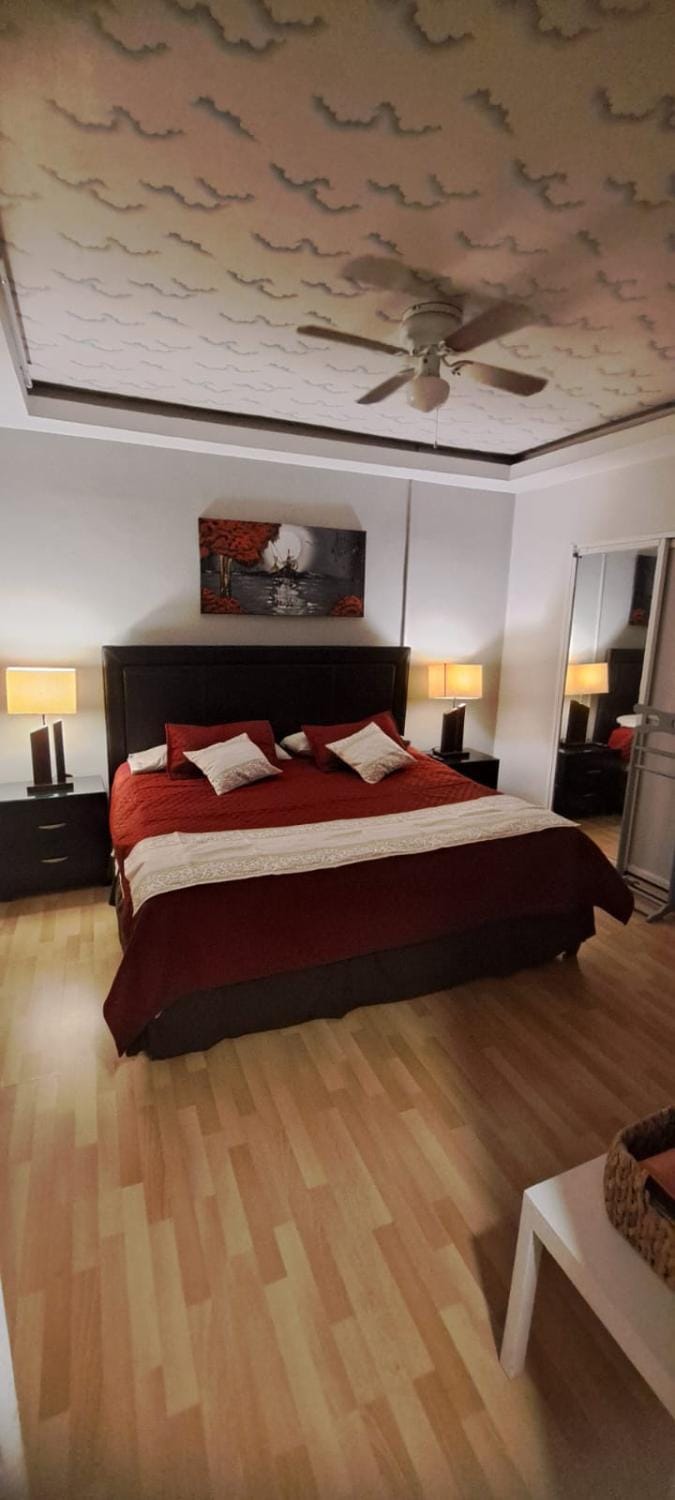 Photo of the whole room, Bedroom