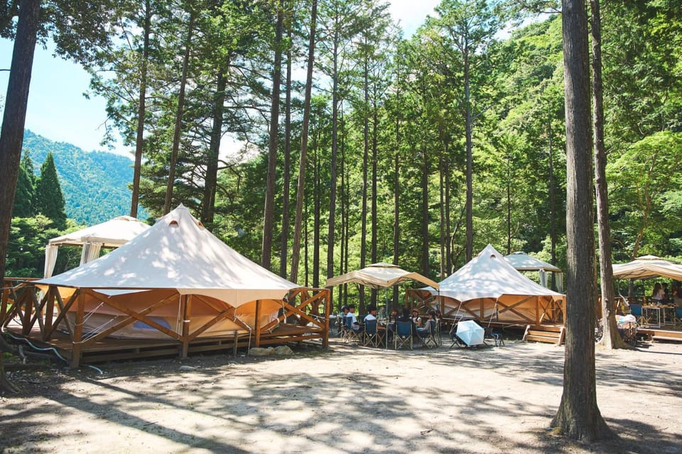 リバーサイドグランピングNuts Campground/ 
RV Resort in Shiga, Japan