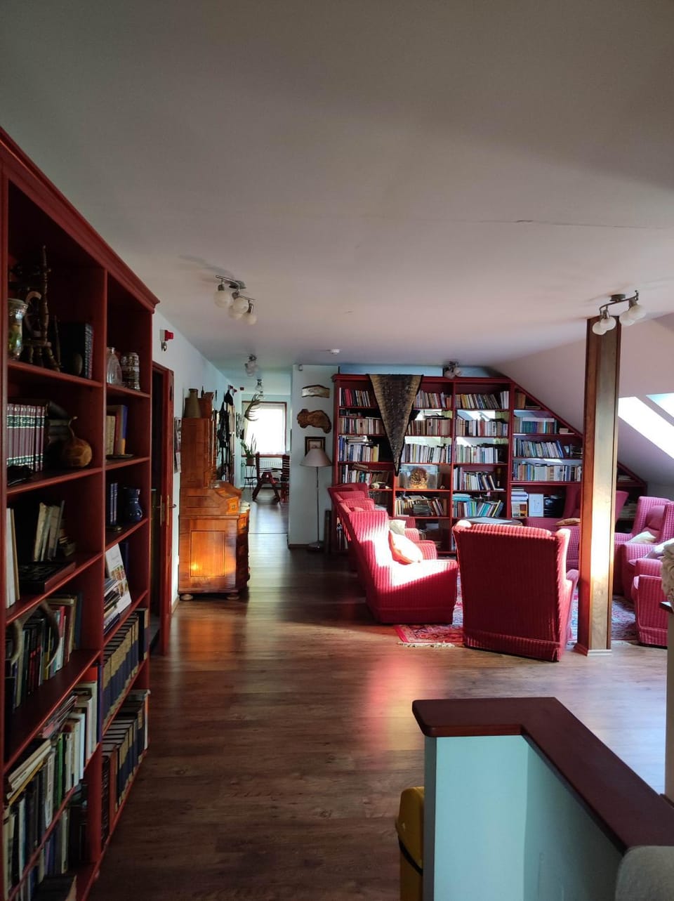 Library, Living room