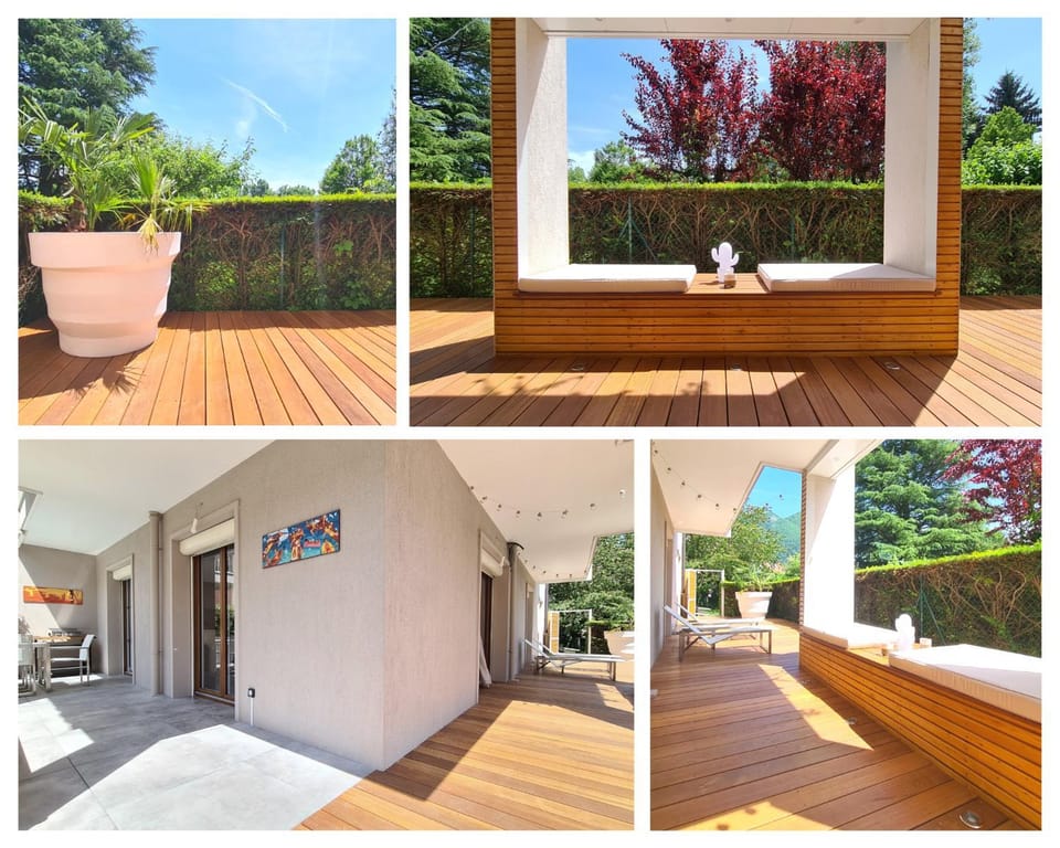 Balcony/Terrace, Garden view, Garden view, Lake view