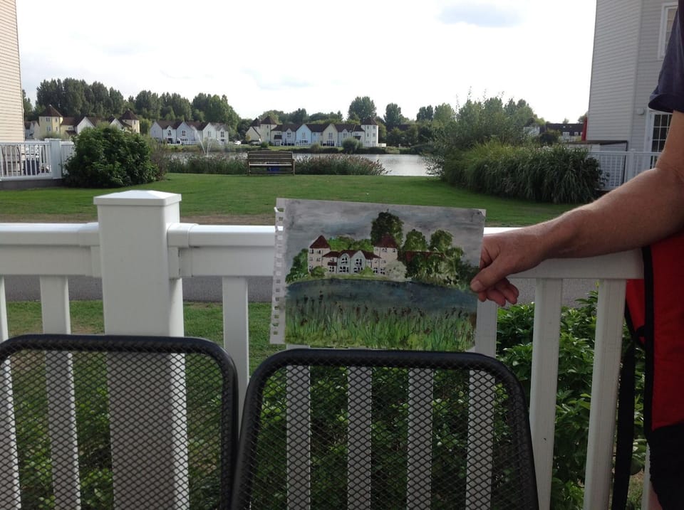 Balcony/Terrace, Lake view