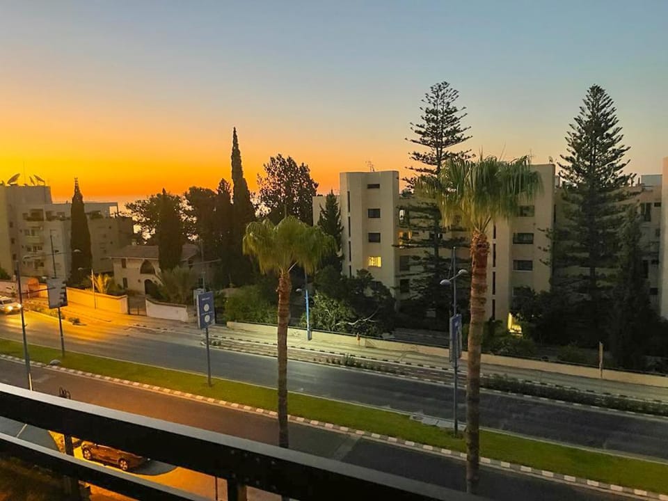 Natural landscape, Balcony/Terrace, Sunset