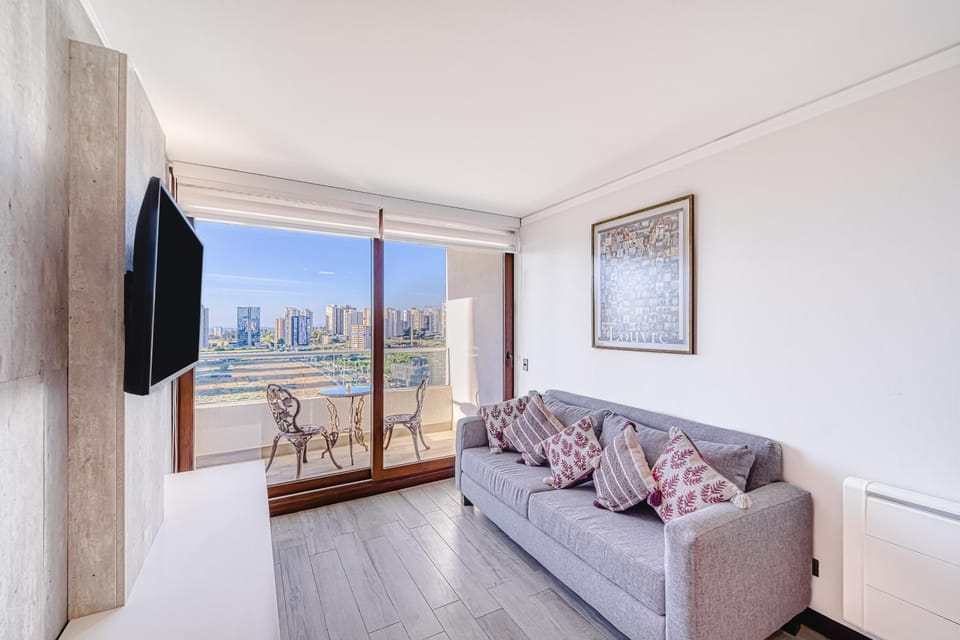 Wood Summer 2B W/Parking, Wifi & View. Apartment in Vina del Mar