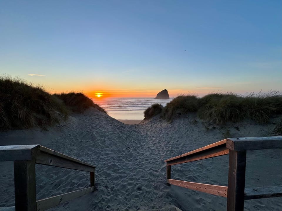 Day, Natural landscape, Beach, Sunset