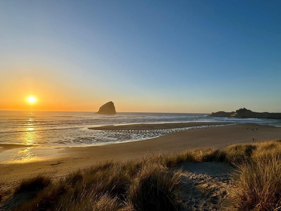 Day, Natural landscape, Beach, Sunset